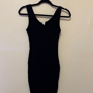 Love Tree Black Mini Dress